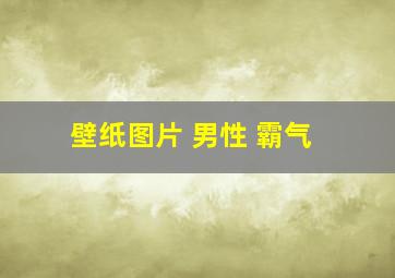 壁纸图片 男性 霸气